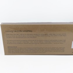 Bolsa de trigo en caja de regalo usado para terapias alternativas, con olor a lavanda puede usarse en frío y caliente 004
